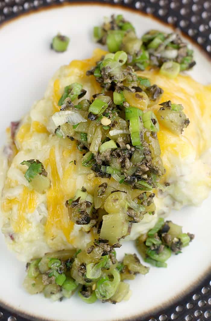 Hatch Green Chile Mashed Potatoes