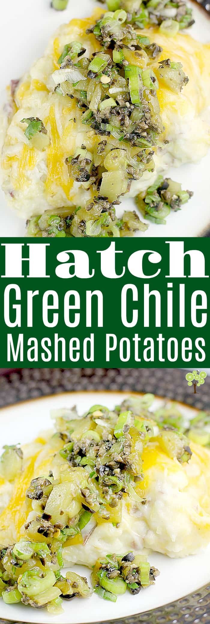 Hatch Green Chile Mashed Potatoes