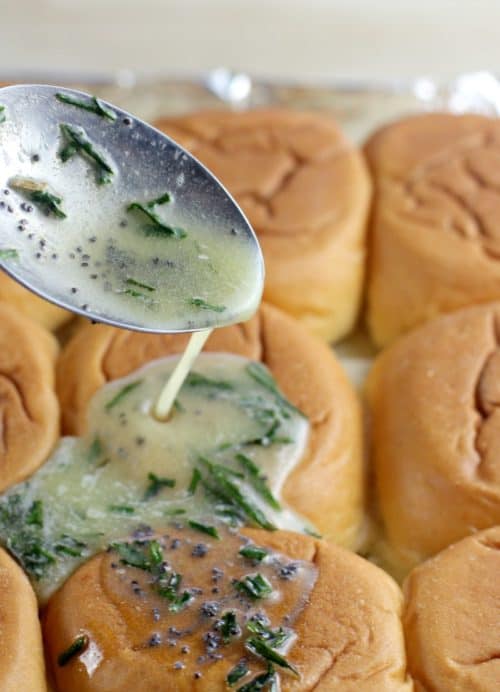 Cheesy Chipotle Party Sliders {Vegetarian} #VeryVeggieHoliday #ad
