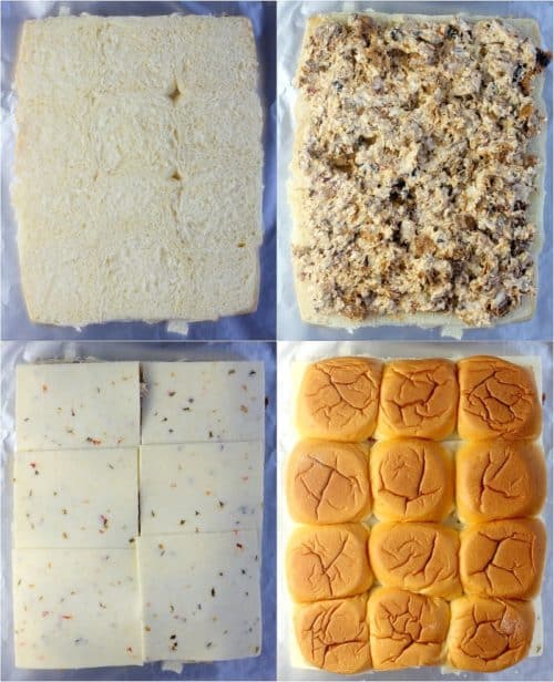 Cheesy Chipotle Party Sliders {Vegetarian} #VeryVeggieHoliday #ad