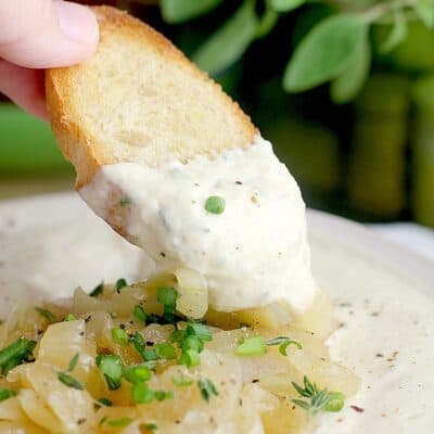 Vegan Caramelized Onion Dip