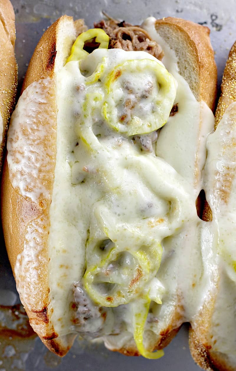 Italian Hoagie Pulled Pork Subs