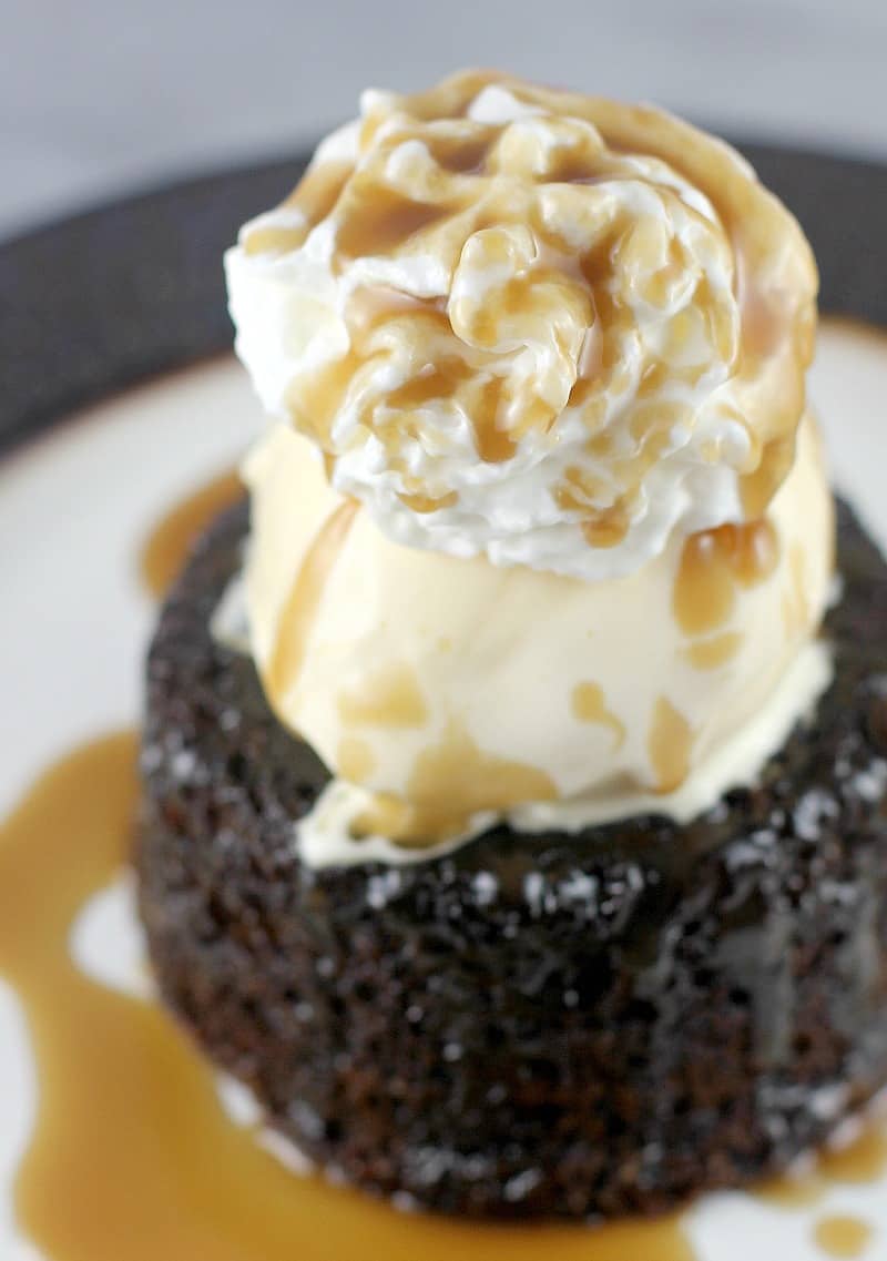 Sticky Toffee Pudding Sundae #MySummerSweets #ad