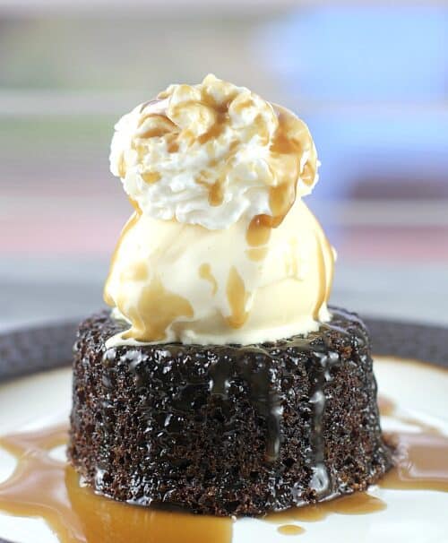 Sticky Toffee Pudding Sundae #MySummerSweets #ad
