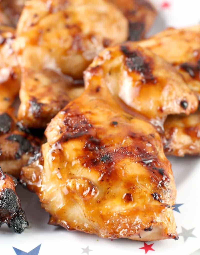 Honey Beer BBQ Chicken and Waffles