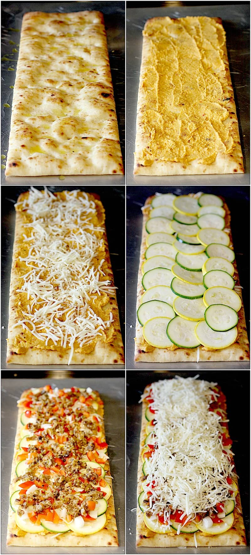 Spicy Vegetable Thai Flatbread