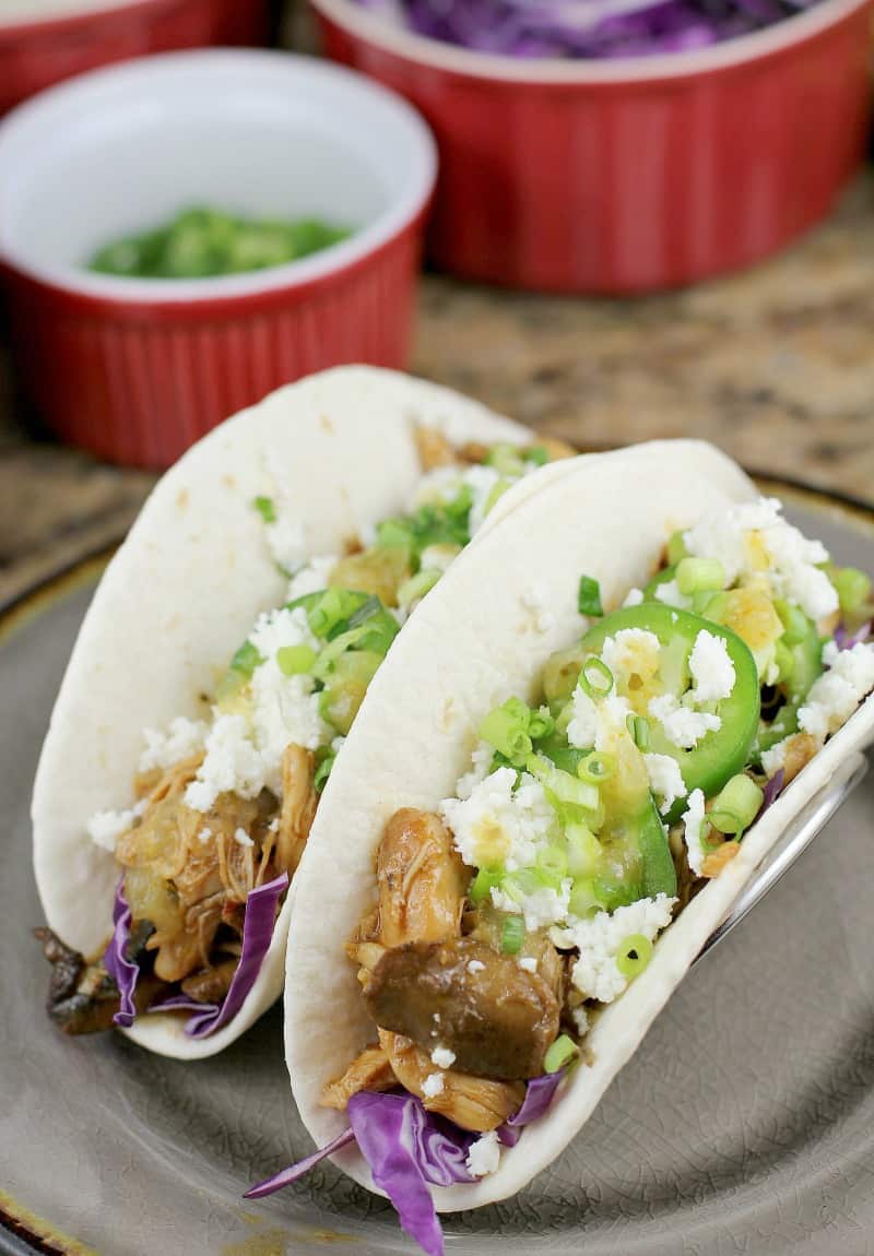 Instant Pot Chicken Tacos