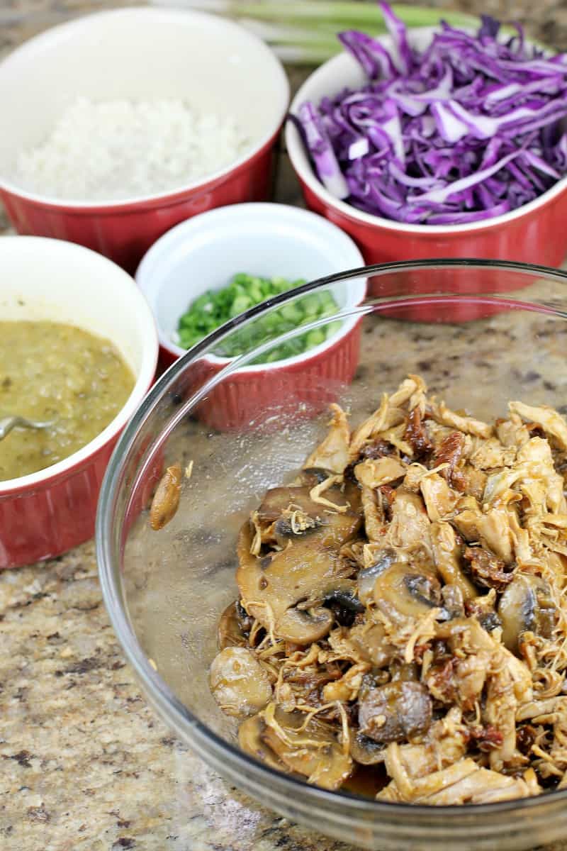 Instant Pot Chicken Tacos