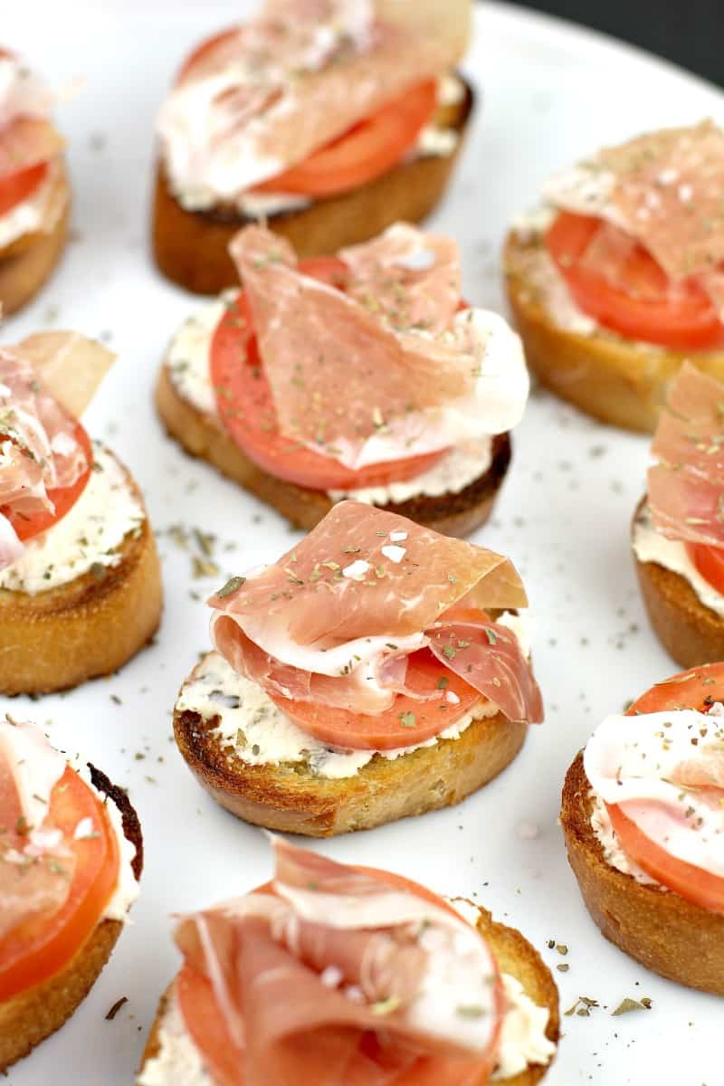 Crostini with Prosciutto