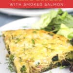 image for pinterest with prepared recipe and text overlay of recipe title