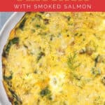 image for pinterest with prepared recipe and text overlay of recipe title