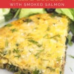 image for pinterest with prepared recipe and text overlay of recipe title
