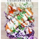 image for pinterest with prepared recipe and text overlay recipe title