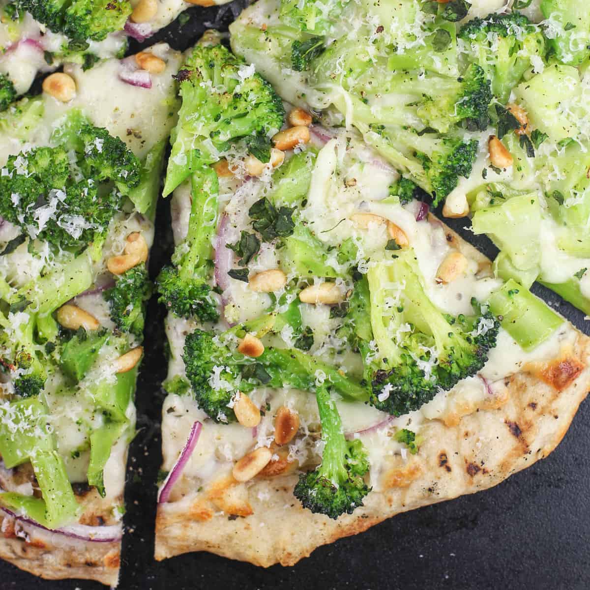 Broccoli White Pizza