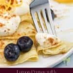 image for pinterst with text overlay recipe title