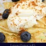 image for pinterst with text overlay recipe title
