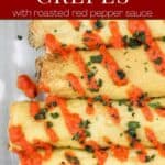 image for Pinterest with text overlay recipe title