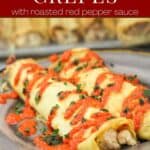 image for Pinterest with text overlay recipe title