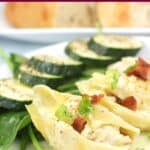 image for Pinterest with text overlay recipe title