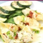 image for Pinterest with text overlay recipe title