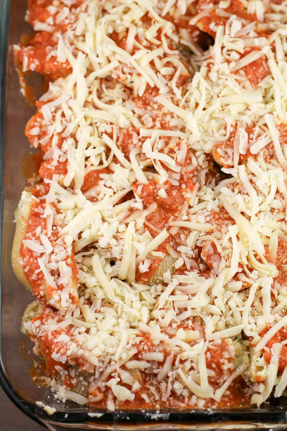 fully prepared recipe before baking